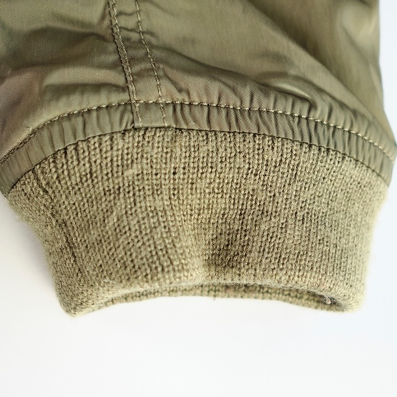 Ralph Lauren Denim & Supply Flight Jacket Olive Green MED • SEE Sz Chart - Picture 12 of 16